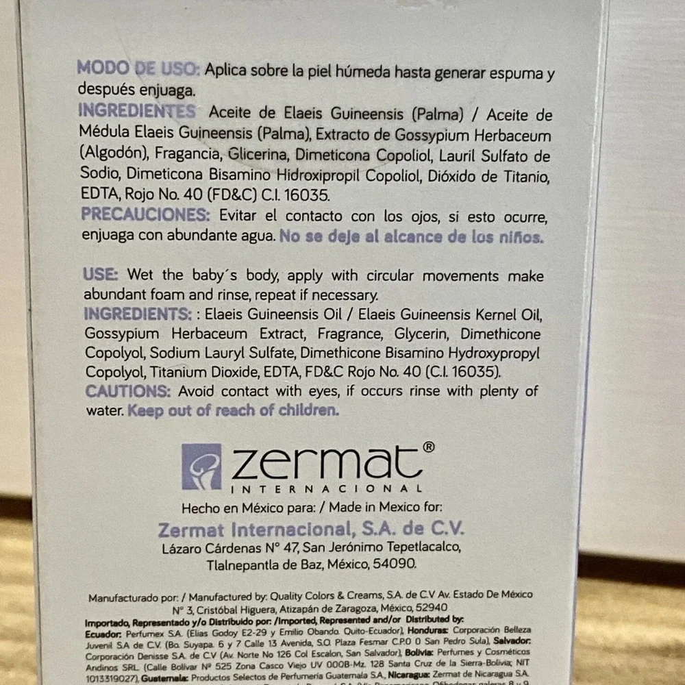 Zermat Baby‎ Dreams Sensitive Skin Soap, Baby Dreams Jabon para Piel Sensible
